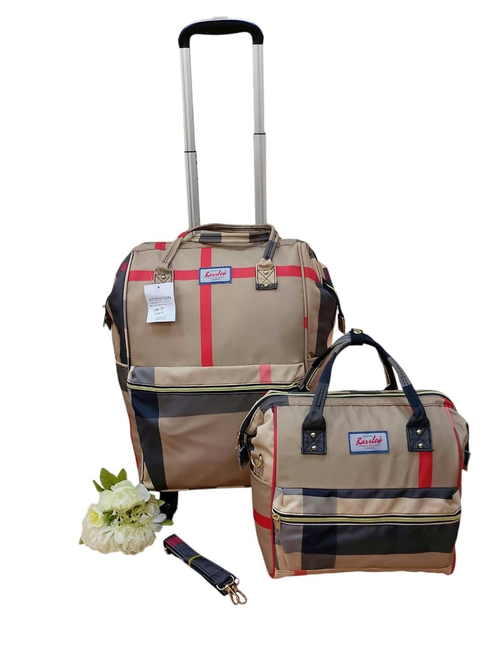 2 piece trolley bag set