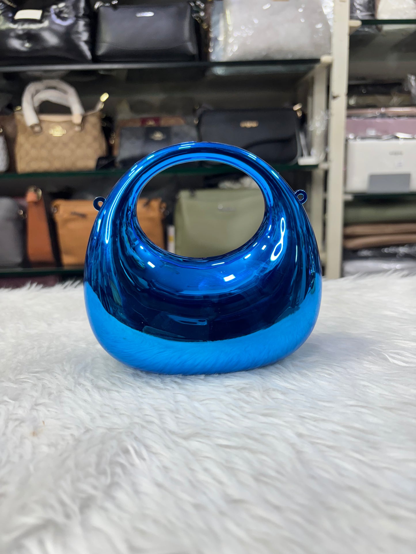 Moon shape party wear sling bag