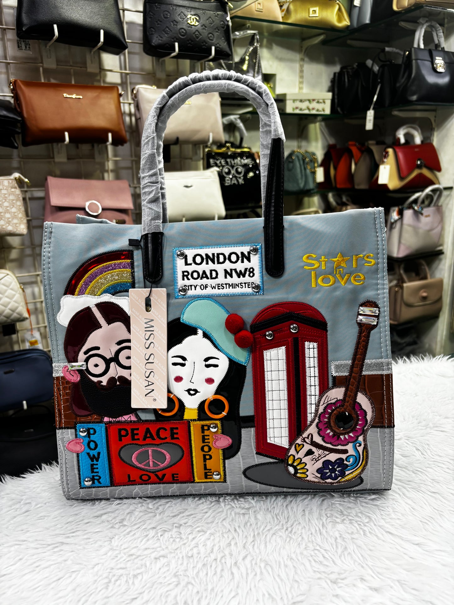 London road tote bag