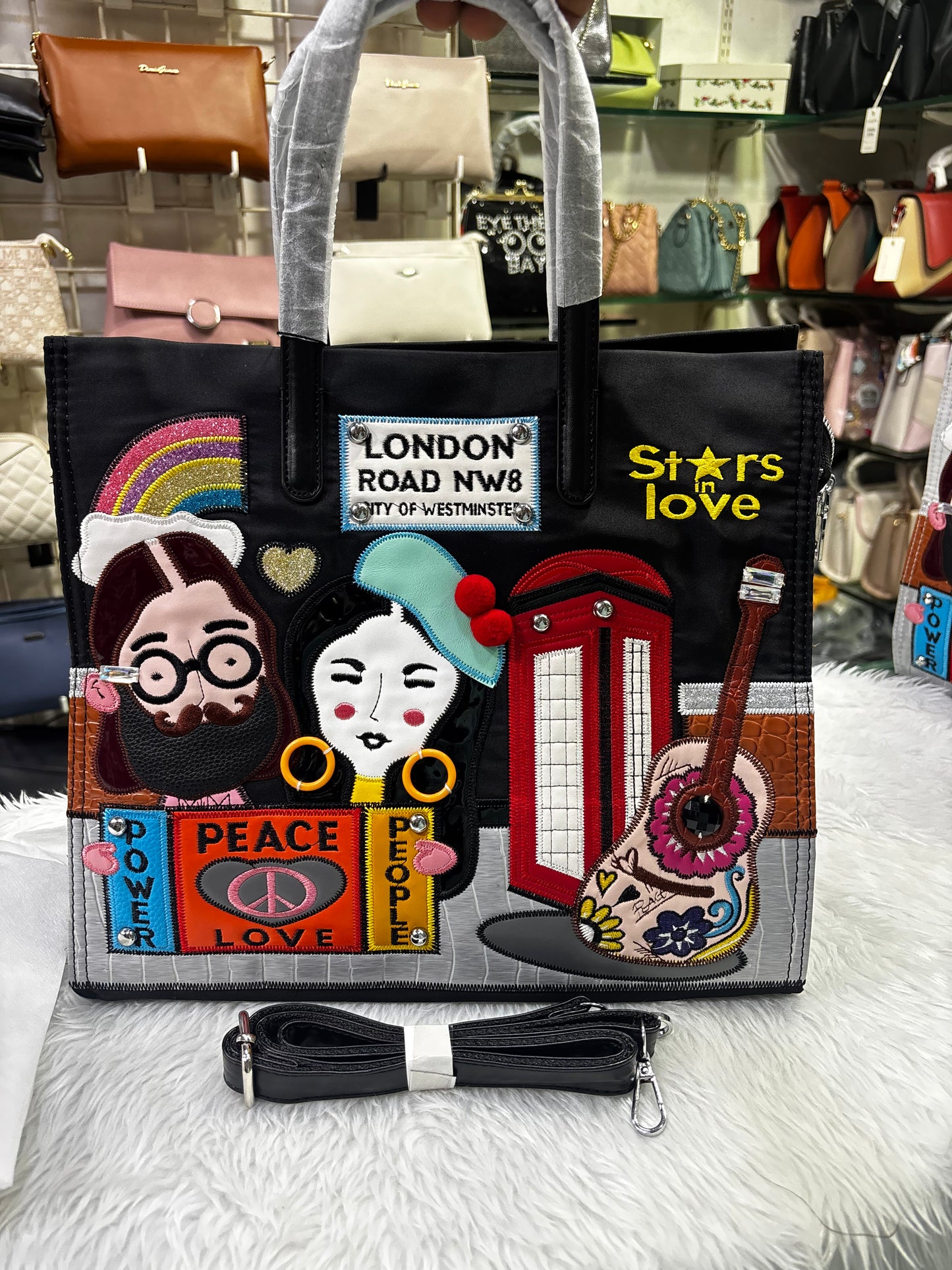 London road tote bag